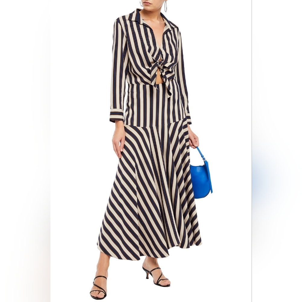 Sandro | Striped Maxi Dress